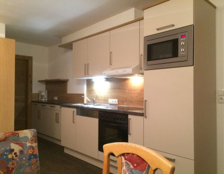 küche ferienwohnung 2 ferienhaus grissemann kappl ischgl
